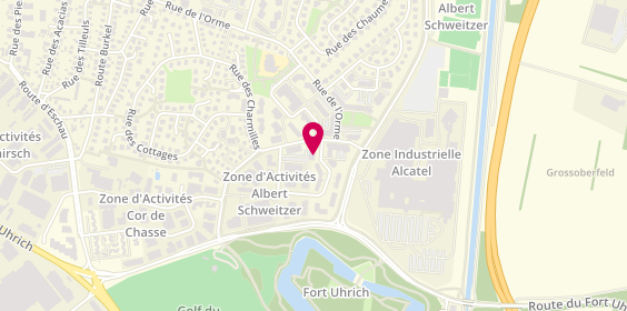 Plan de L'Origin Immobilière, 18 Rue du Port Gentil, 67400 Illkirch-Graffenstaden