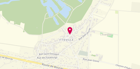 Plan de UDI - Agence d'ITTEVILLE, 15 Bis place Charles de Gaulle, 91760 Itteville