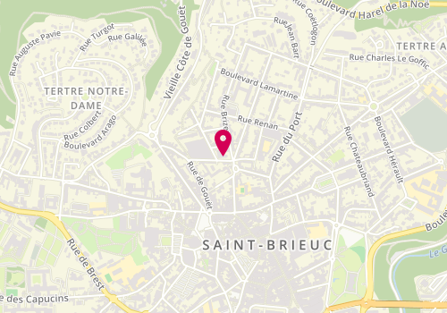 Plan de DU BREIL DE PONTBRIAND Serge, 5 Rue des Forges, 22000 Saint-Brieuc