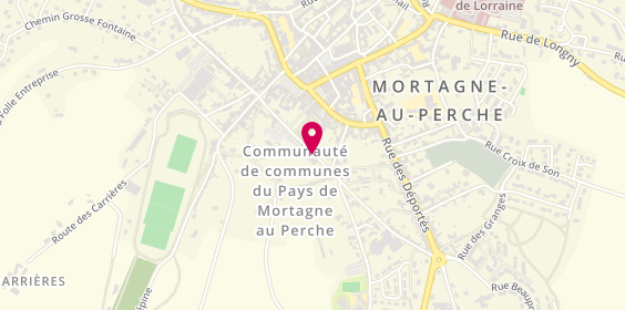 Plan de Sagim, 15 Rue Montcacune, 61400 Mortagne-au-Perche