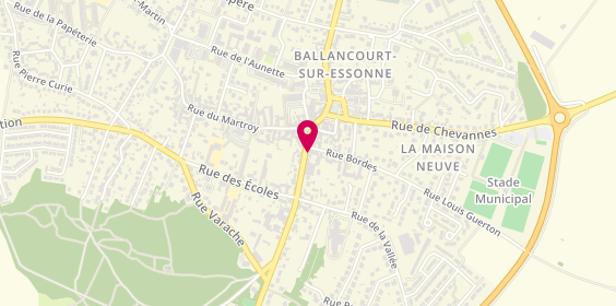 Plan de Agence Point Vert Ballancourt, 45 Ter Rue du Général de Gaulle, 91610 Ballancourt-sur-Essonne