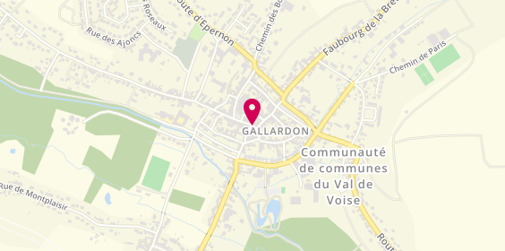 Plan de L'Immobilier Gagnant, 9 Rue de la Prte de Chartres, 28320 Gallardon