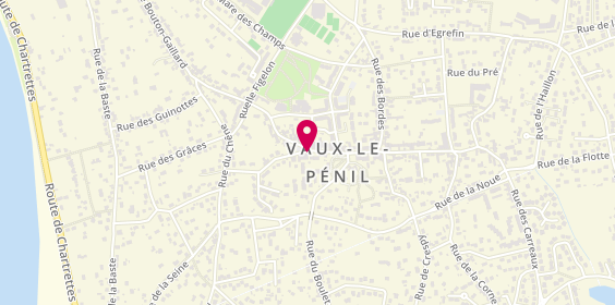 Plan de Actif Vaux le Penil, 2 Rue des Carouges, 77000 Vaux-le-Pénil