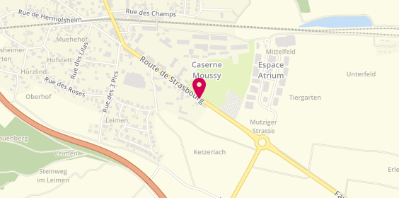 Plan de Agence Auch-Hisiger Immobilier, 24 Route de Strasbourg, 67190 Mutzig