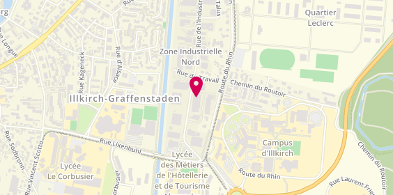 Plan de Sigma 67, 32 Rue de l'Industrie, 67400 Illkirch-Graffenstaden