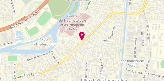Plan de Orme, 36 Route de Lyon, 67400 Illkirch-Graffenstaden