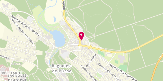 Plan de ARTHURIMMO.COM Bagnoles de l'Orne Fabrice CAILLETTE, 11 avenue du Dr Poulain, 61140 Bagnoles-de-l'Orne-Normandie