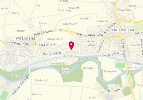 Plan de Sandra MAFIOLY-Conseiller immobilier SAFTI-Wolxheim, 9A Rue des Jardins, 67120 Wolxheim
