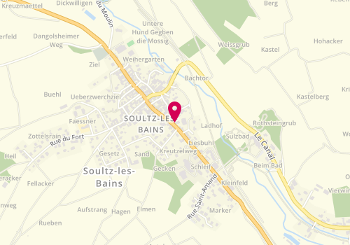 Plan de H&M Gestion Chez Maps Immobilier, 19 Molsheim, 67120 Soultz-les-Bains