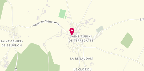 Plan de EMERE Immobilier, Route de Saint-Senier, 50240 Saint-Aubin-de-Terregatte