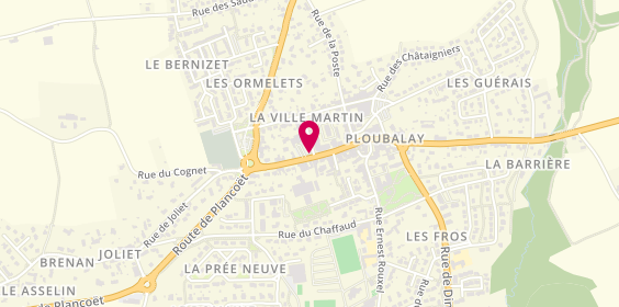 Plan de Maison Rouge, 14 Rue du Colonel Pléven, 22650 Beaussais-sur-Mer