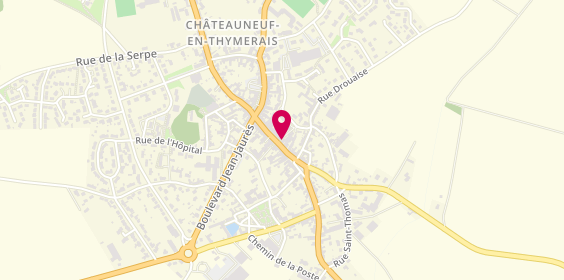 Plan de Mgn Immobilier, 39 Rue Jean Moulin, 28170 Châteauneuf-en-Thymerais