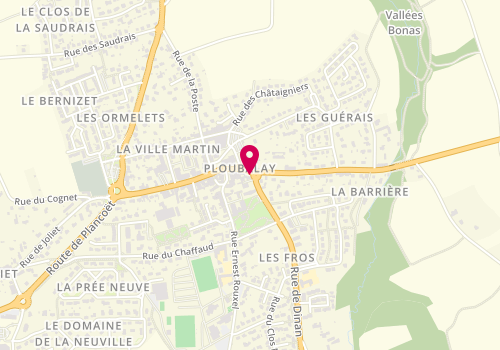 Plan de Century 21 Dufeil Invest, 2 Rue de Dinan, 22650 Beaussais-sur-Mer