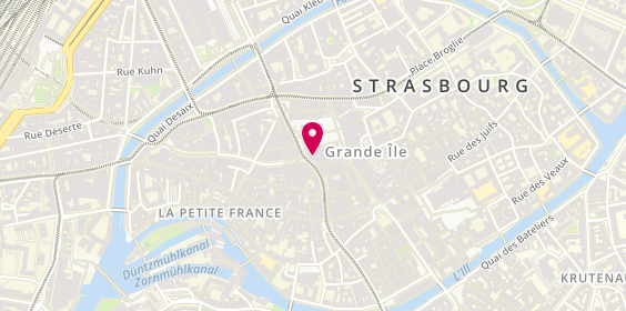 Plan de Strasbourg Immobilier | agence immobilière, 9 place Kléber, 67000 Strasbourg