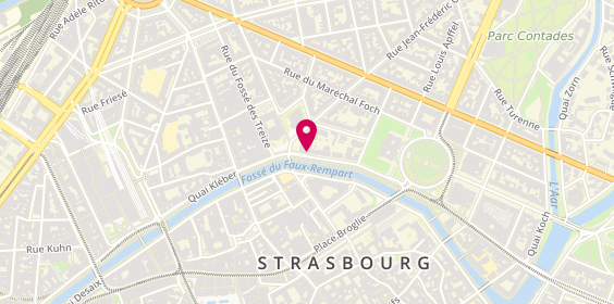 Plan de Grumbach Immobilier, 1 Quai Jacques-Sturm, 67000 Strasbourg