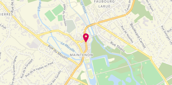 Plan de AB TRANSACTION - Agence immobilière Maintenon, 18 Bis Rue Collin d'Harleville, 28130 Maintenon