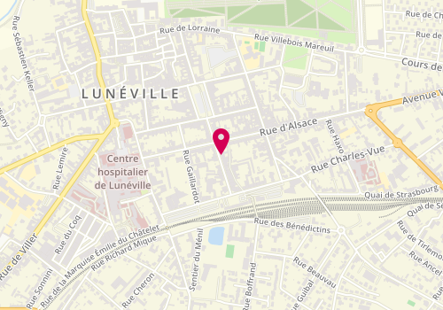 Plan de Bertrand Immobilier, 11 Bis Rue Sadi-Carnot, 54300 Lunéville