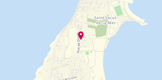 Plan de Les pépites de l'Immobilier, 21 Rue de Dinan, 22750 Saint-Jacut-de-la-Mer