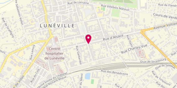 Plan de Collin Immobilier, 9 Rue Sadi-Carnot, 54300 Lunéville