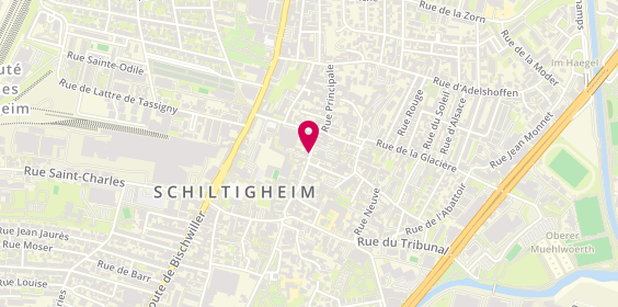 Plan de Home Agency, 30 Rue Principale, 67300 Schiltigheim