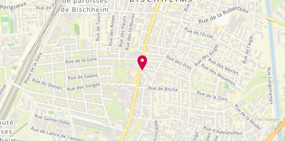 Plan de Js Habitat, 1 Rue de Walbourg, 67300 Schiltigheim