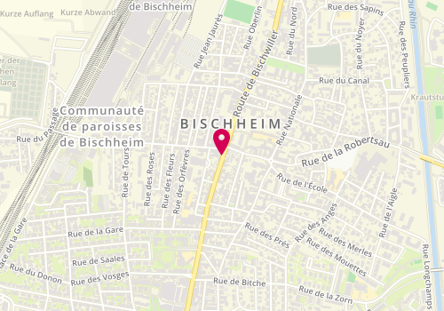 Plan de Orpi Bischheim, 29 Route de Bischwiller, 67800 Bischheim