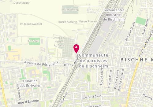 Plan de BOBOEUF Michaël, 32 Rue du Passage, 67800 Bischheim