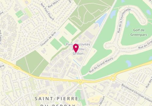 Plan de Cabinet Preclaire, 15 Rue Jacquard, 91280 Saint-Pierre-du-Perray