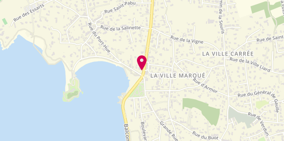 Plan de Agence Maison Rouge, 5 Rue du Maréchal Leclerc, 35800 Saint-Briac-sur-Mer