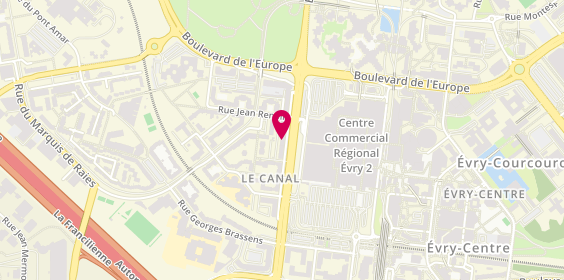 Plan de LA RESIDENCE - Agence immobilière à Evry, 72 All. Des Champs Elysées, 91080 Évry-Courcouronnes