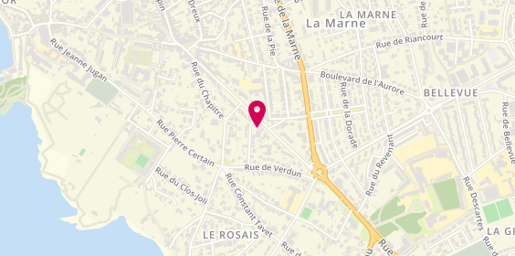 Plan de Lme immobilier, 24 Douville, Bis, 35400 Saint-Malo