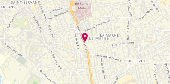 Plan de Binet Transaction, 49 Rue de la Marne, 35400 Saint-Malo