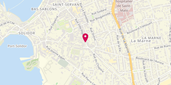 Plan de Avis-Immobilier, 76 Rue Ville Pépin, 35400 Saint-Malo