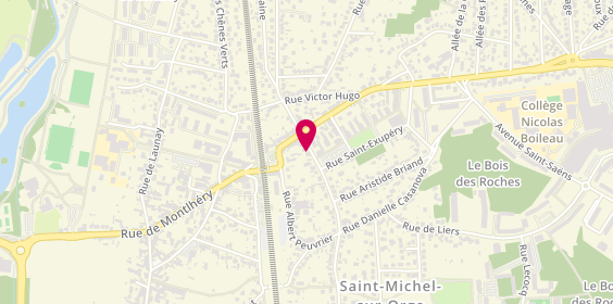 Plan de Century 21 Agence de la Poste, 6 Rue Gambetta, 91240 Saint-Michel-sur-Orge