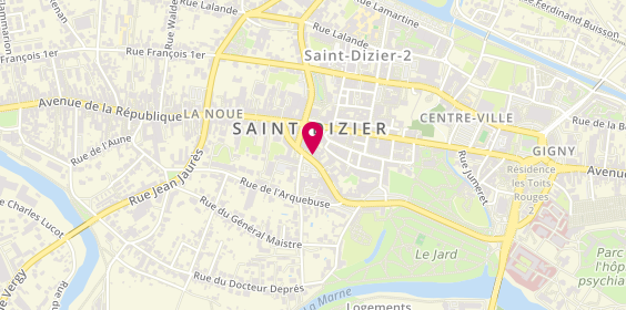 Plan de Jv Immobilier, 11 Aristide Briand, 52100 Saint-Dizier