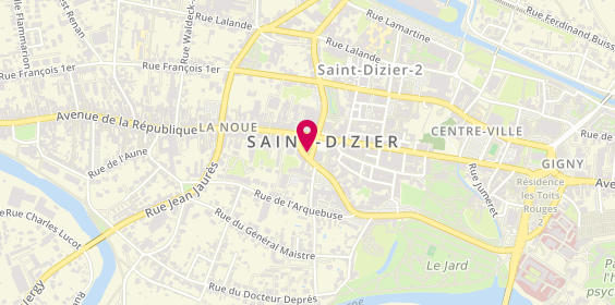 Plan de Square Habitat Agence du Triangle, 8 Rue de la Commune de Paris, 52100 Saint-Dizier