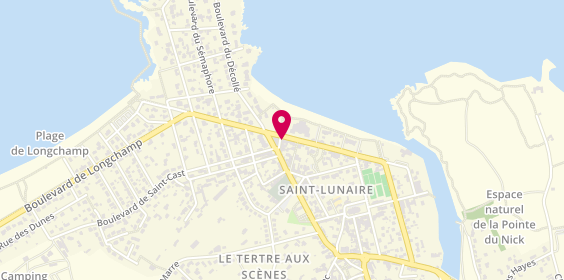 Plan de Agence Maison Rouge, 323 Boulevard du Général de Gaulle, 35800 Saint-Lunaire