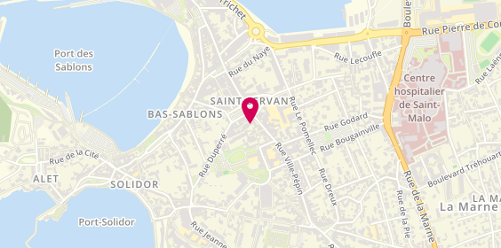 Plan de Kermarrec Habitation, 10 Rue Ville Pépin, 35400 Saint-Malo