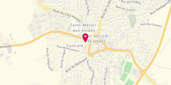 Plan de Agence Maison Rouge, 3 place du Marché au Cadran, 35350 Saint-Méloir-des-Ondes