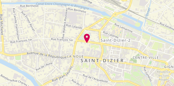 Plan de Chany Raon, 13 Rue François 1er, 52100 Saint-Dizier