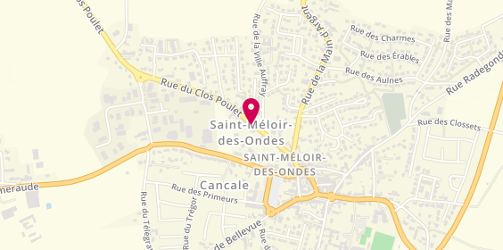 Plan de LEROUX André, 27A Rue du Clos Poulet, 35350 Saint-Méloir-des-Ondes