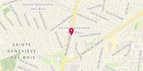 Plan de Agence D'à Côté, 79 Route de Corbeil, 91700 Sainte-Geneviève-des-Bois