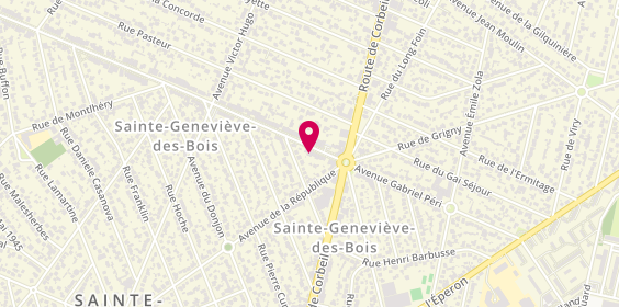 Plan de Orpi Agences No1, 180 avenue Gabriel Péri, 91700 Sainte-Geneviève-des-Bois