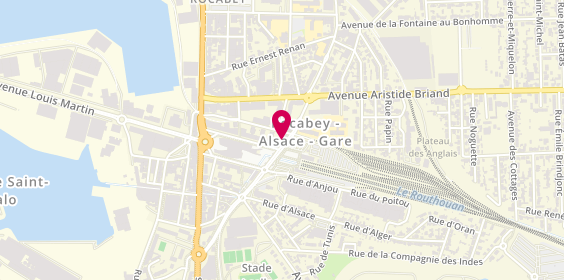 Plan de Ozéo Immo, 10 avenue Anita Conti, 35400 Saint-Malo