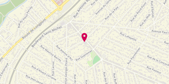 Plan de Astrid Immobilier, 42 avenue Gabriel Péri, 91700 Sainte-Geneviève-des-Bois