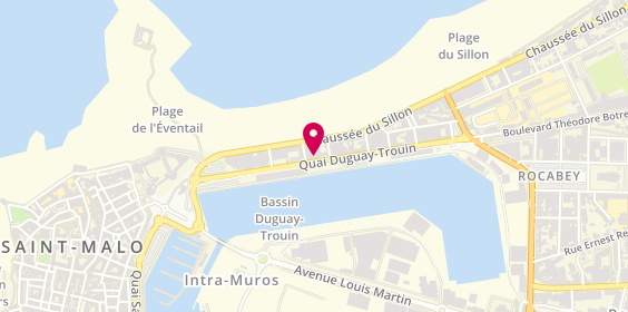 Plan de G.A.B Immobilier, 13 Quai Duguay-Trouin, 35400 Saint-Malo