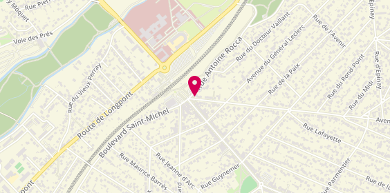 Plan de Monseaux Immobilier, 1 avenue Paul Vaillant Couturier, 91700 Sainte-Geneviève-des-Bois