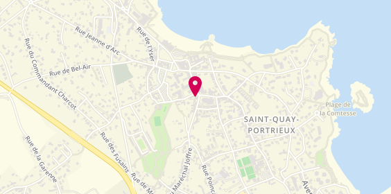 Plan de Le Marchand Conseil Immobilier - Agence immobilière Saint-Quay-Portrieux, 6 Rue Adjudant Chef Cadot, 22410 Saint-Quay-Portrieux