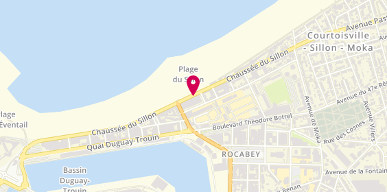 Plan de INOVA - Agence immobilière de SAINT-MALO, 66 Bis Chau. Du Sillon, 35400 Saint-Malo
