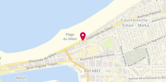 Plan de Agence Bizeul Immobilier, 74 Chau. Du Sillon, 35400 Saint-Malo